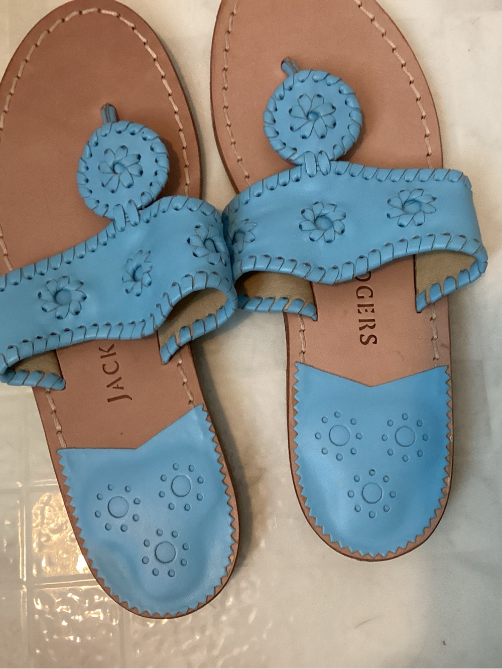 Jack rogers blue sandals - Picture 2 of 6